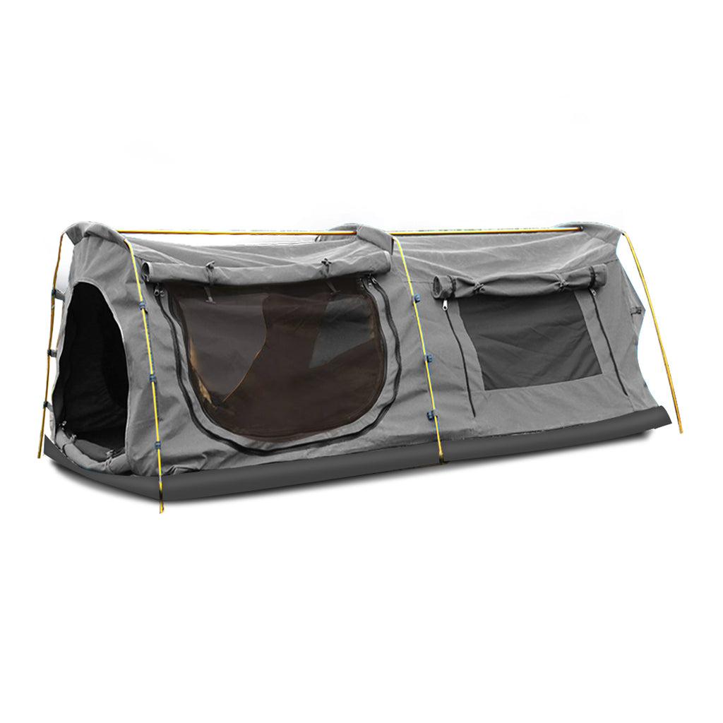 Mountview King Single Swag Camping Swag Grey