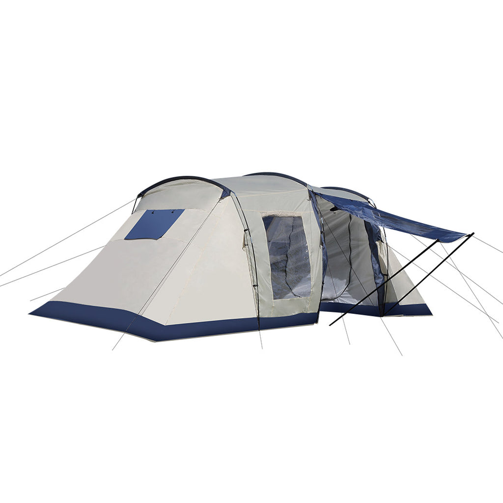 Mountview Large Family Camping Tent Blue