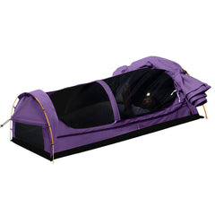 Mountview King Single Swag Camping Swags Purple