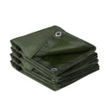 Manan 4x3m Polyester Canvas Tarpaulin – Green
