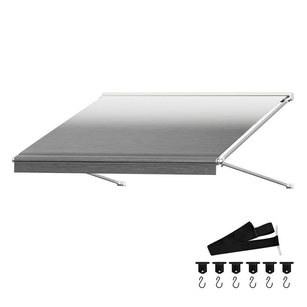Manan 14ft RV Awning Fabric Replacement 18.05oz Caravan Grey