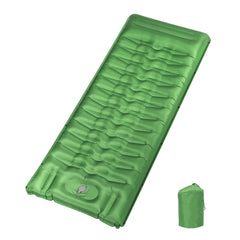 Mountview Sleeping Mat Air Bed Pad Caming Single Green