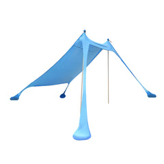 Mountview Beach Tent Canopy 210x210cm Sun Shade Shelter Blue