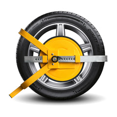 Manan Wheel Clamp Lock for Caravan, Trailer and Vehicle