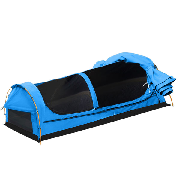 Mountview Double Swag Camping Swags Navy