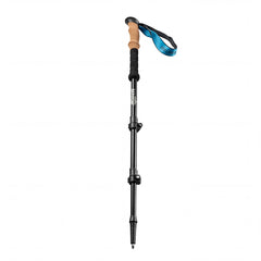 Mountview 2 Pcs Hiking Trekking Poles Walking Stick Adjustable Lightweight Black