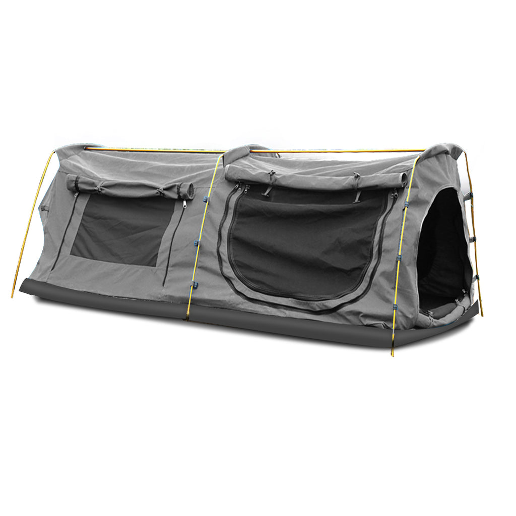 Mountview King Single Swag Camping Swag Grey