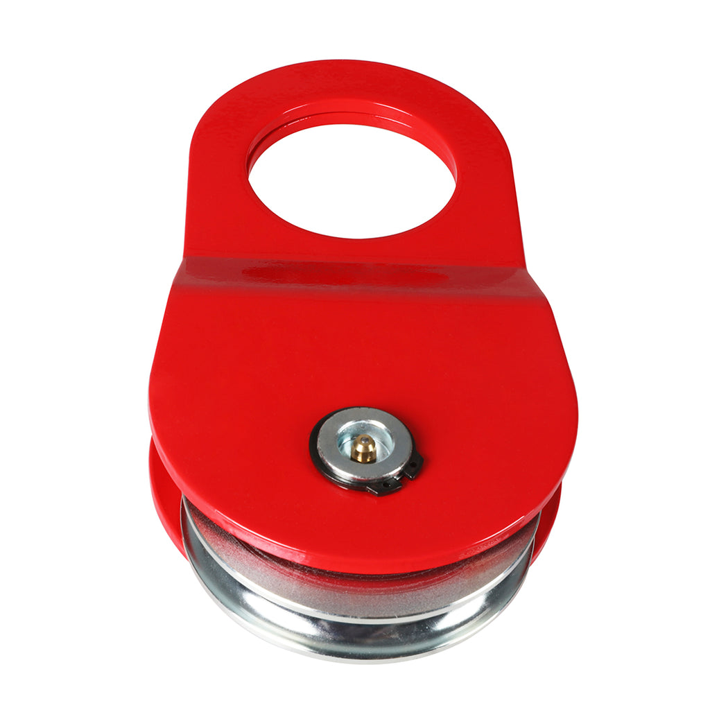 Manan 10 Ton Snatch Block Winch Recovery Red
