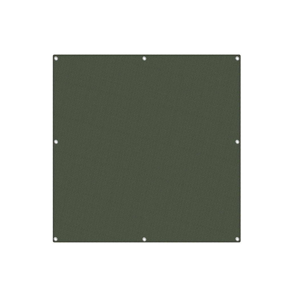Polyester Canvas Tarp Tarpaulin Sun 3x3 Meter Green