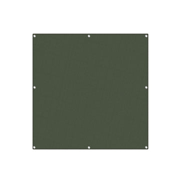 Polyester Canvas Tarp Tarpaulin Sun 3x3 Meter Green