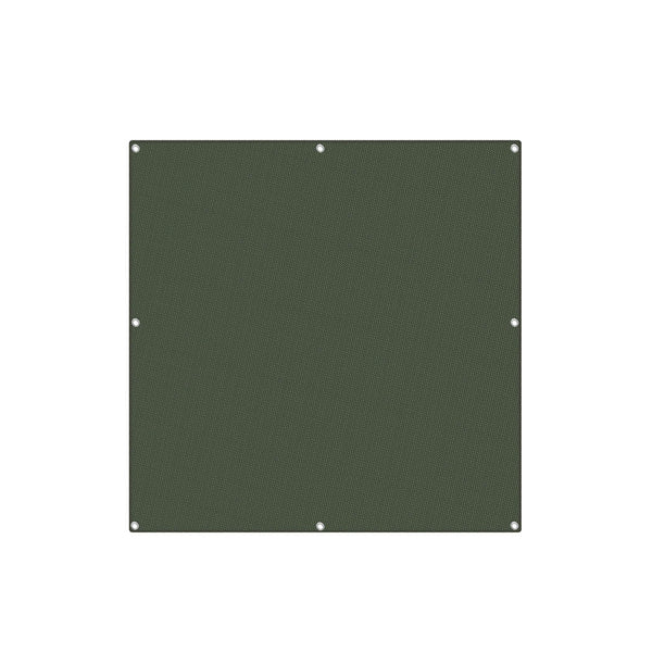 Manan Polyester Canvas Tarp 2x2m Green