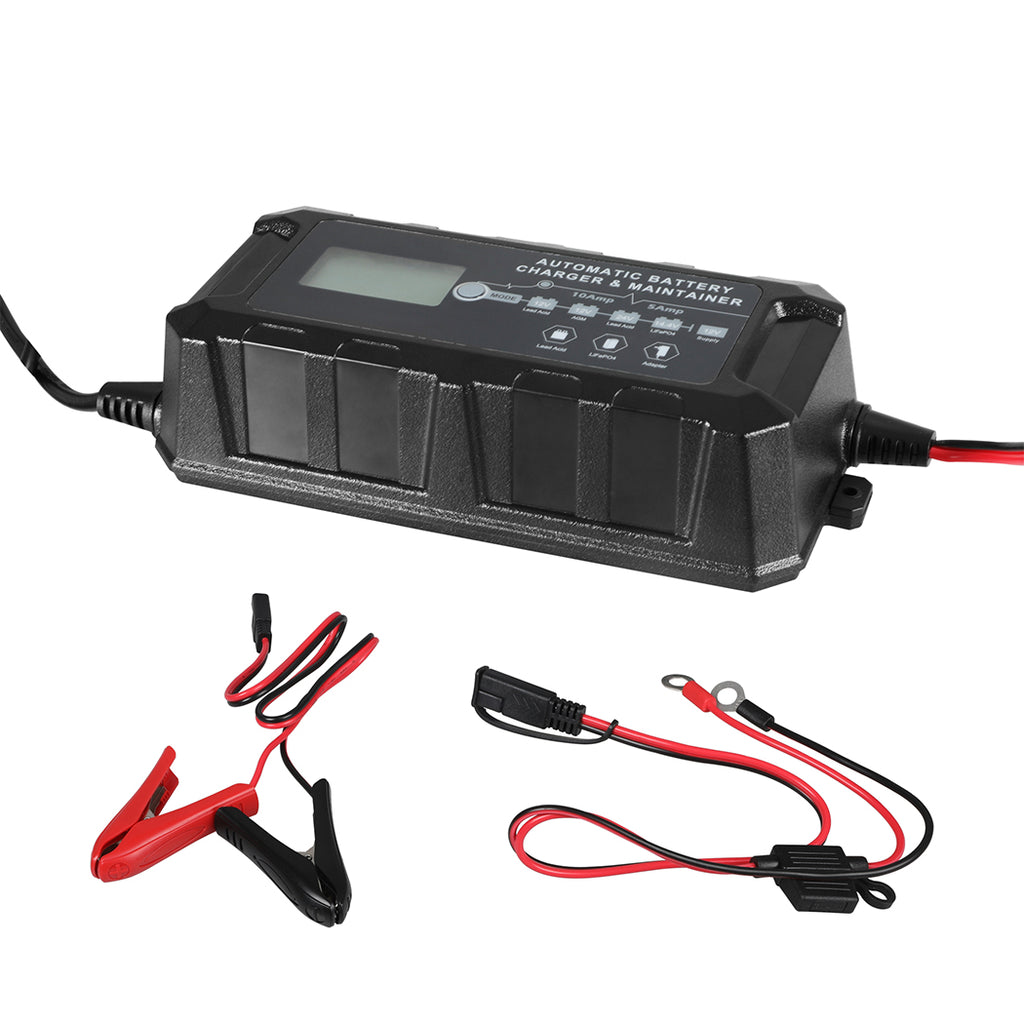 Battery Charger 12V 10A Smart Caravan