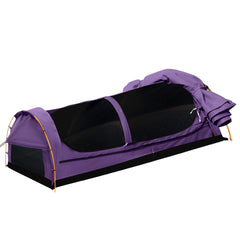 Mountview King Single Swag Camping Swags Purple