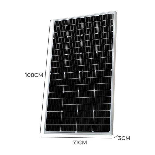 12V 300W Monocrystalline Solar Panel Kit with Controller