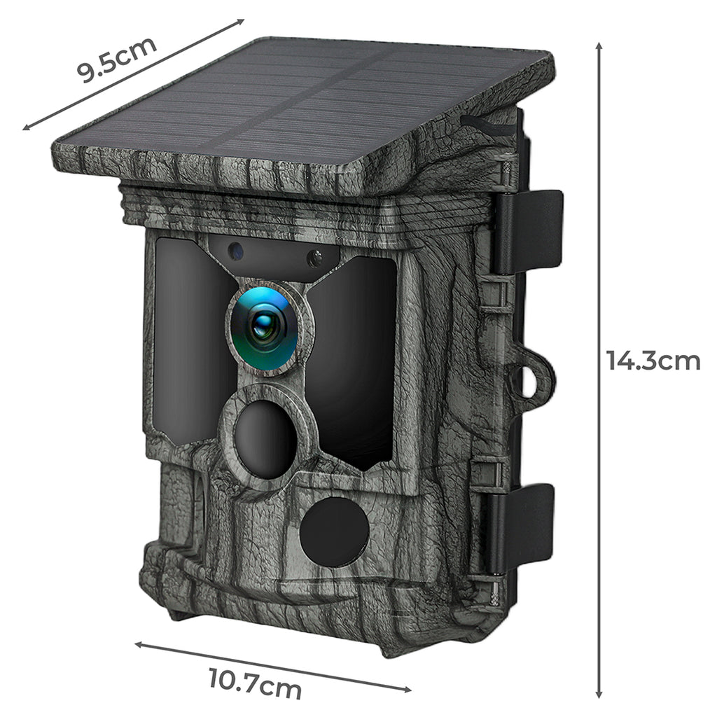 Centra 4K Solar Trail Camera 112MP Game and Wildlife Cam