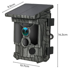 Centra 4K Solar Trail Camera 112MP Game and Wildlife Cam