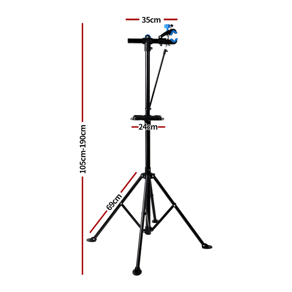 MONVELO Bike Repair Work Stand Bonus Blue