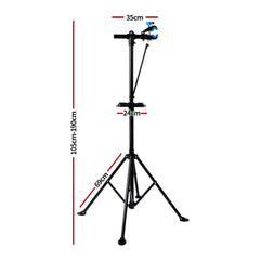 MONVELO Bike Repair Work Stand Bonus Blue
