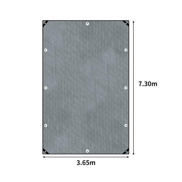 Manan Tarp Tarpaulin 200GSM Camping 3.65mx7.3m
