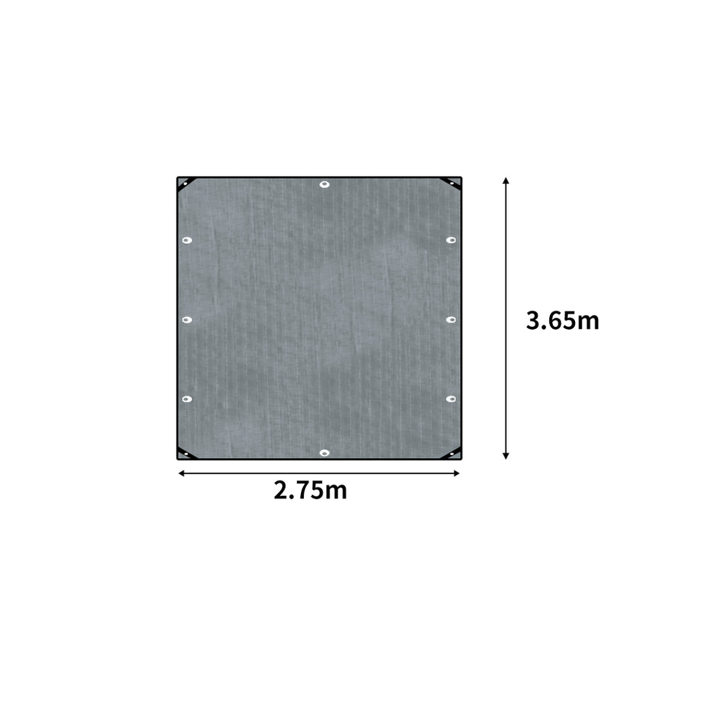 Manan Tarp Tarpaulin 200GSM Camping 2.75x3.65m