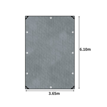 Manan Tarp Tarpaulin 200GSM Camping 3.65mx6.10m