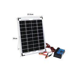 12V 10W Monocrystalline Solar Panel Kit