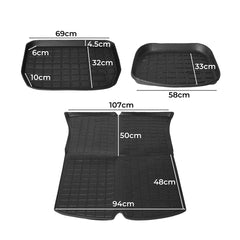 Manan Tesla Model Y front floor mats