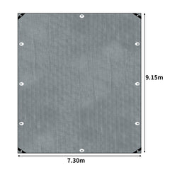 Manan Tarp Tarpaulin 200GSM Camping 7.3x9.15m