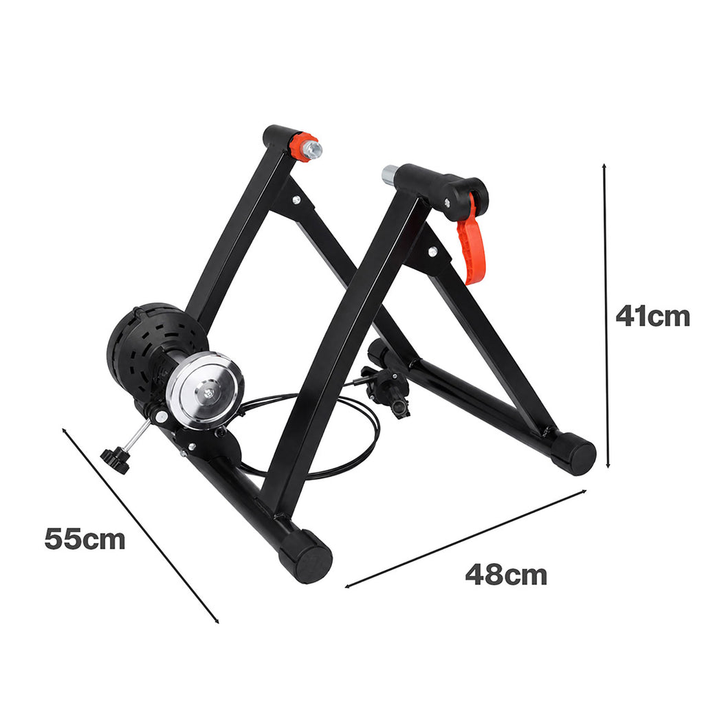 Monvelo Bike Trainer Magnetic Indoor Riding 6 Resistance Levels Cycling Stand