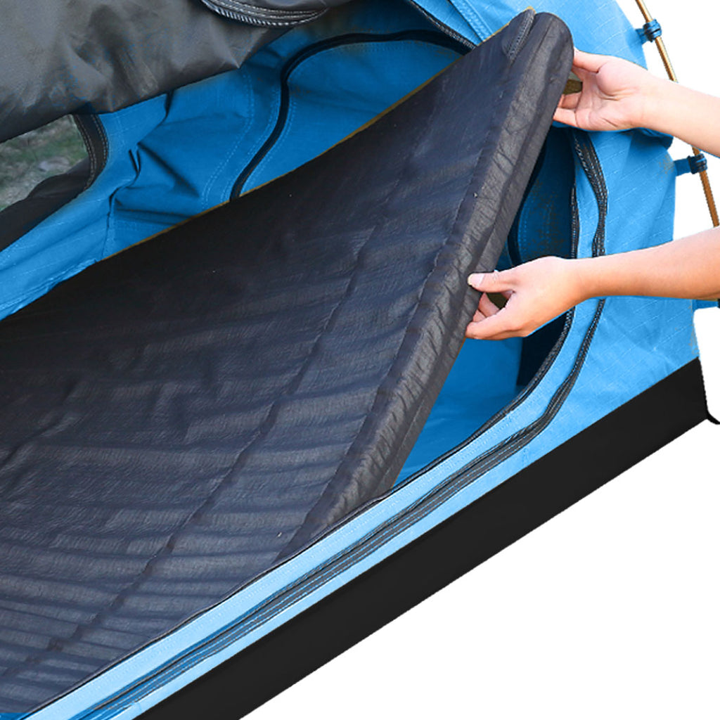 Mountview Double Swag Camping Swags Navy