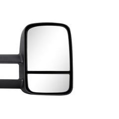 Galvan 2x Extendable Towing Mirrors Matte Black