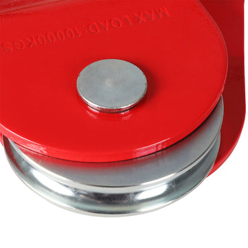Manan 10 Ton Snatch Block Winch Recovery Red