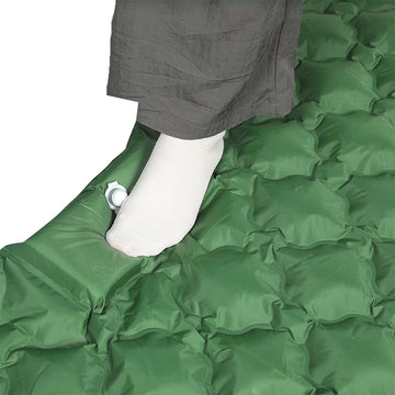 Mountview Sleeping Pad Inflatable Camping Double Green