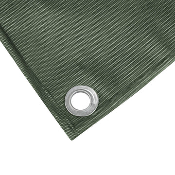 Manan 4x3m Polyester Canvas Tarpaulin – Green