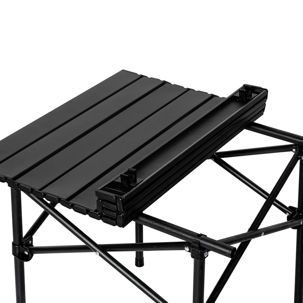 Levede Folding Camping Table Portable Black