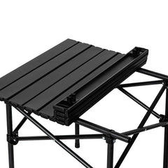 Levede Folding Camping Table Portable Black