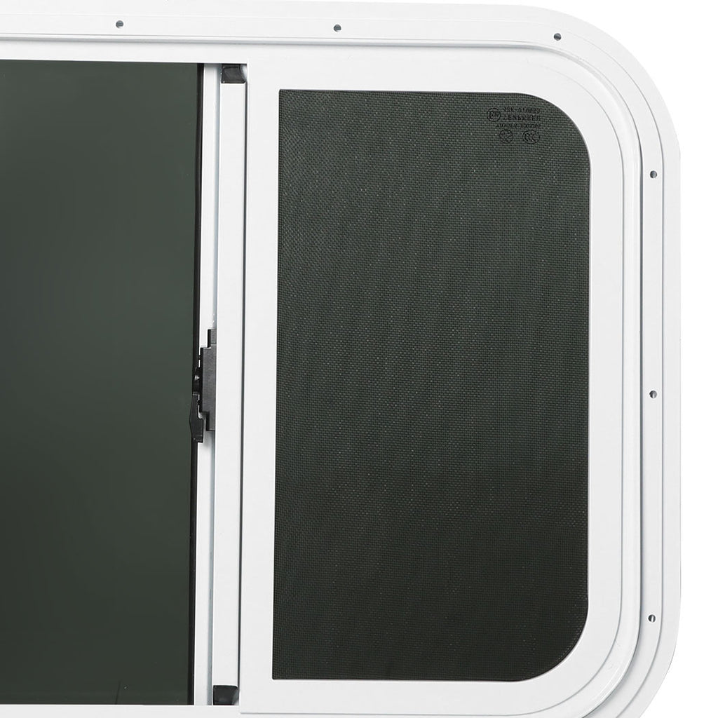 Manan Sliding Window Caravan Motorhome White