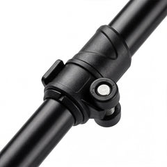 Mountview 2 Pcs Hiking Trekking Poles Walking Stick Adjustable Lightweight Black