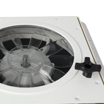 Manan Caravan Roof Vent Hatch 355mm with 12V Fan and LED Light