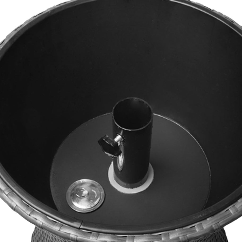 Levede Cooler Ice Bucket Table Bar Outdoor Black