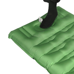 Mountview Sleeping Mat Air Bed Pad Caming Single Green