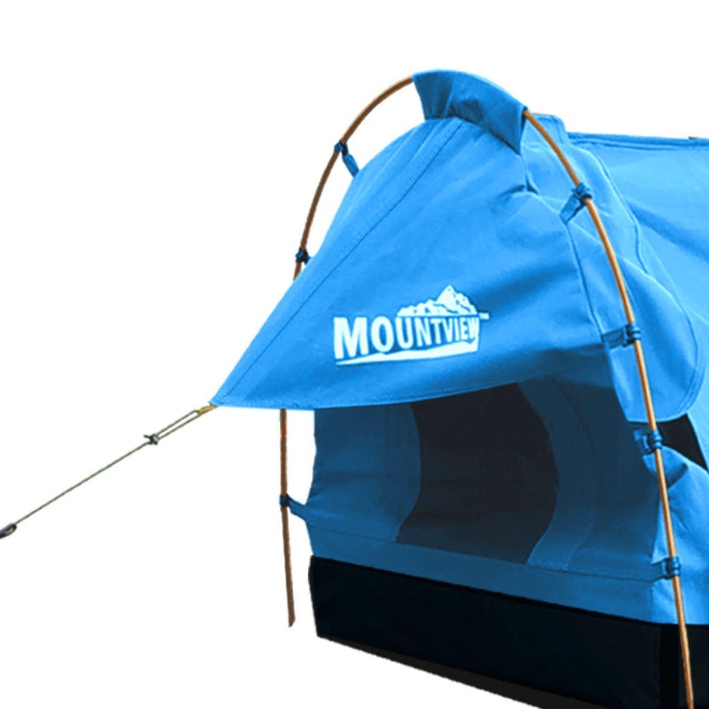 Mountview Double Swag Camping Swags Navy