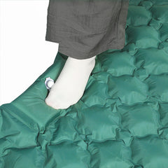 Mountview Sleeping Air Pad Inflatable Camping Mat Single Green