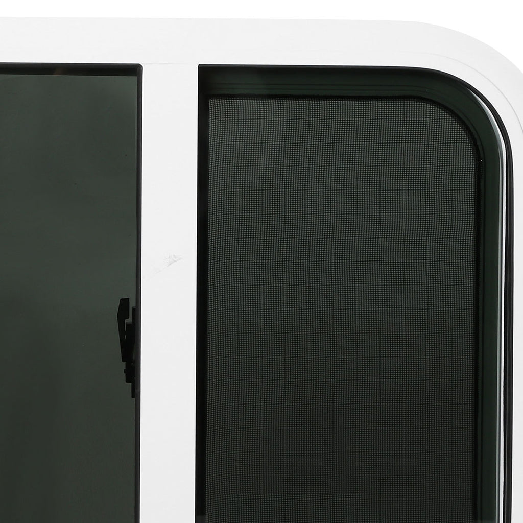 Manan Sliding Window Caravan Motorhome White