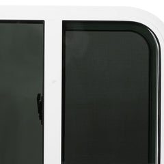 Manan Sliding Window Caravan Motorhome White