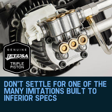 JET-USA 3500 PSI High Pressure Washer Electric Water Cleaner Gurney Pump Hose