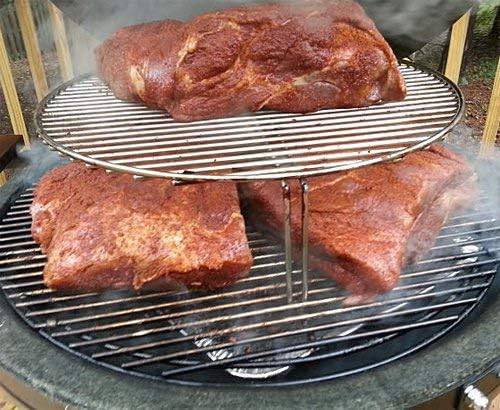 Kamado Joe Big Joe BJ-SCS Grill Expander, Stainless Steel