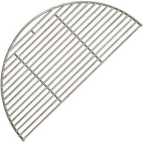 Kamado Joe Half Moon Stainless Steel Cooking Grate Technical Drawing - Classic Joe 18-inch BBQ Accessory