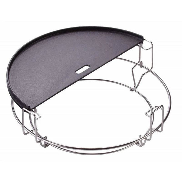 Kamado Joe - Half Moon Cast Iron Reversible Griddle for Classic Joe®