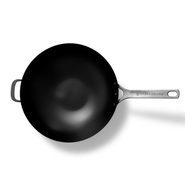 Kamado Joe Karbon Steel Wok - KJ15124922 for Classic Joe™ and Big Joe™ Grills